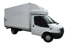 Van Hire Kettering - Ford Luton Box with Tail Lift - Van hire Kettering